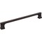 Jeffrey Alexander 224 mm Center-to-Center Brushed Oil Rubbed Bronze Sullivan Cabinet Pull 752-224DBAC - alternate 1